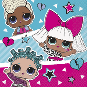 6.5" Luncheon Napkins - LOL Surprise (16ct) - Unique