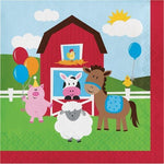 6.5" Luncheon Napkin - Farmhouse Fun (16ct) - Creative Converting