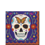 6.5" Luncheon Napkins - Dia de los Muertos (40ct) - Amscan