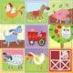 6.5" Luncheon Napkins - Farm Animals (16ct) - Unique