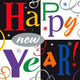 6.5" Napkins - New Year (16ct) - Amscan