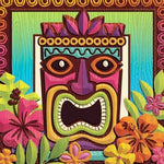 6.5" Luncheon Napkins - Tropical Tiki (125ct) - Amscan