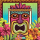 6.5" Luncheon Napkins - Tropical Tiki (125ct) - Amscan