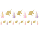 6.5' Tassel Garland - Unicorn Sparkle - Creative Converting