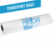 66" x 30" Plastic Balloon Transport Bags - (100ct) - Hi-Float