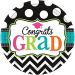 7" Paper Plates - Congrats Grad Dream Big (60ct) - Amscan