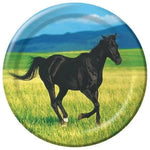 7" Paper Plates - Wild Horses (8ct) - Creative Converting