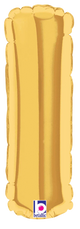 7" Megaloon Jr. Letter I - Gold (5ct) - Betallic