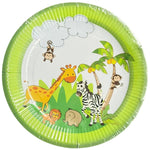 7" Paper Plates - Safari  (8 Count)