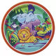 7" Paper Plates - Smiling Safari (8ct) - Unique