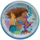 7" Paper Plates - The Little Mermaid Beyond the Sea (8ct) - Amscan