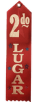 8" Award Ribbon - 2do Lugar