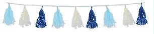 8' Tassel Garland - Blues - The Beistle Company