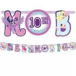 8.25' Banner - My Little Pony Happy Birthday