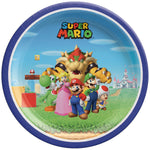 7" Paper Plates - Super Mario (8ct) - Amscan