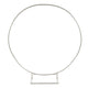 84" Circle Backdrop Stand - Silver - Portofino