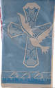 84" Table Cover - Cross Blue