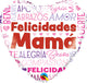 Felicidades Mamá Palabras De Amor 18" Balloon