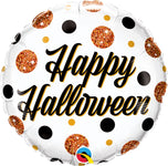 Halloween Sparkly Dots 18" Balloon