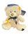 9" Congrats Grad! White Teddy Bear 1ct