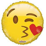 9" Emoji - Happy Face Kiss - Winner Party