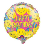 9" Happy Birthday Smiles (25ct) - Anagram