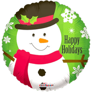 9" Happy Holidays - Snowman - Conver USA