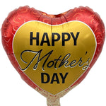 9" Happy Mother's Day Heart (100ct)  - Party America