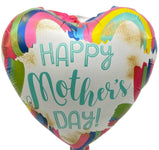 9" Happy Mother's Day Heart (100ct)  - Party America