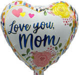 9" Love You Mom (100ct)  - Party America