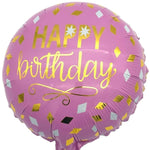 9" Pink Happy Birthday - Winner Party