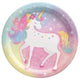 9" Paper Plates - Enchanted Unicorn (8ct) - Amscan