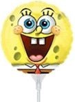 9" SpongeBob Face - Foil Balloon - Anagram