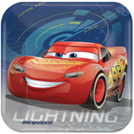 9" Paper Plates - Disney Cars 3 (8ct) - Amscan