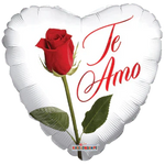 9" Te Amo Rosa Roja - Conver USA