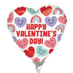 9" Valentine's Day Cute Hearts (25ct) - Anagram