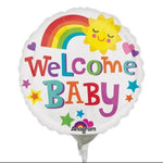 9" Welcome Baby Bright & Bold (25ct) - Anagram