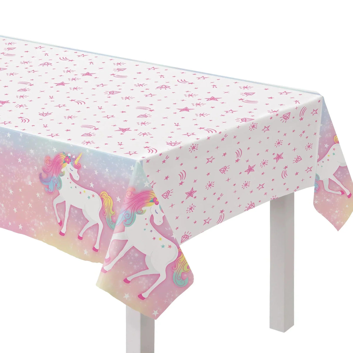 96" Table Cover - Enchanted Unicorn - Amscan