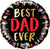 Best Dad Ever 18" Balloon