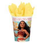 9oz Cup - Disney Moana (8ct) - Amscan