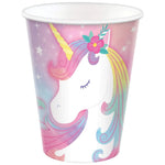 9oz Cups - Enchanted Unicorn (8ct) - Amscan