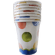 9oz Cups - Watercolor Dots (8ct) - Creative Converting