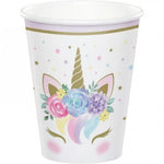 9oz Paper Cups - Unicorn Baby (8ct) - Creative Converting