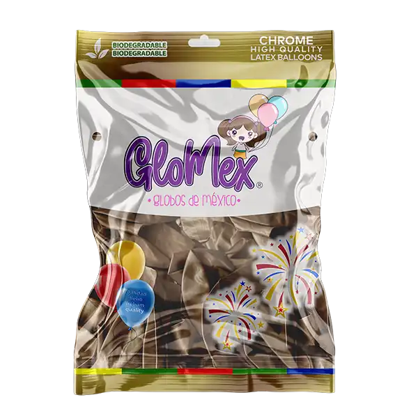 Chrome Champagne 5″ Latex Balloons