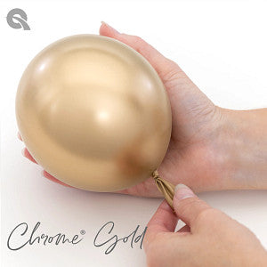 Chrome Gold 11″ Latex Balloons (100 count)