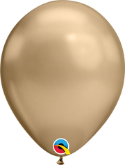 Chrome Gold 11″ Latex Balloons (100 count)