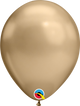 Chrome Gold 7″ Latex Balloons (100 count)