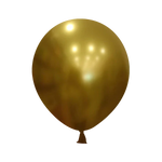 Chrome Gold 12″ Latex Balloons