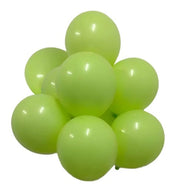 Light Green / Lime Green 5″ Latex Balloons (100 count)