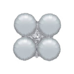 16" MagicArch™ Small - Silver Metallic (10ct) - Anagram